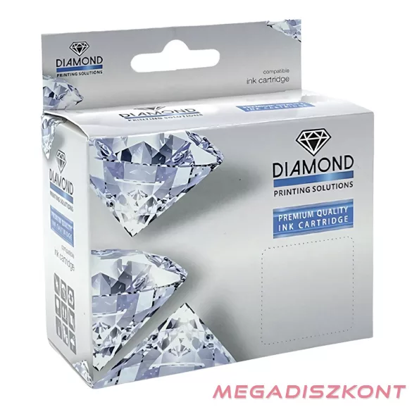 Festékpatron utángyártott DIAMOND N9K08AE No.304XL (HP) fekete 14ml