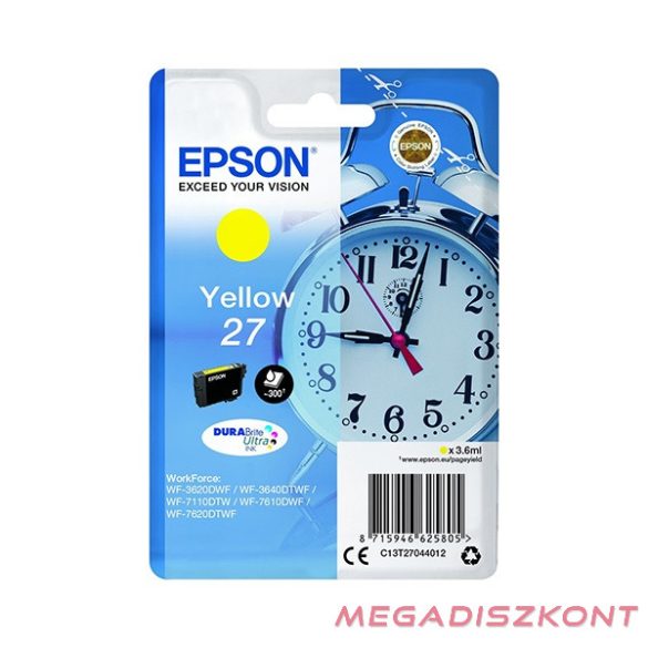 Tinta EPSON T2704 sárga 3,2K