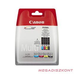 Festékpatron CANON CLI-551 Multipack CMYK