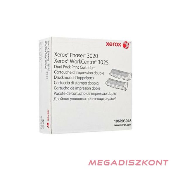 Toner XEROX Phaser 3020 (106R03048) 2x1,5K