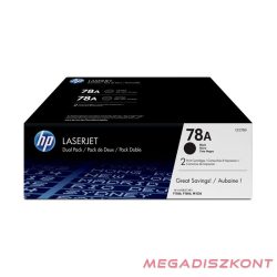 Toner HP CE278AD (78A) fekete 2x 2,1K