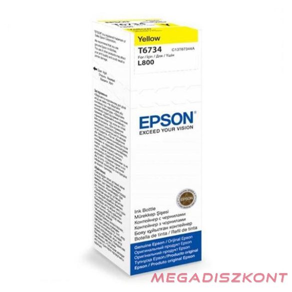Tinta EPSON T6734 sárga