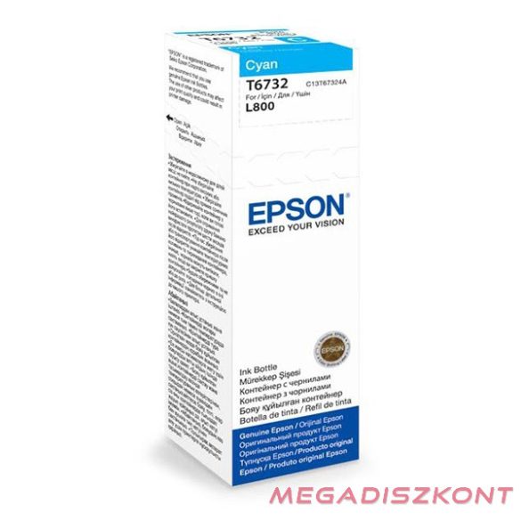 Tinta EPSON T6732 kék