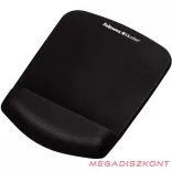 Egéralátét habtöltésű csuklótámasszal FELLOWES PlushTouch fekete