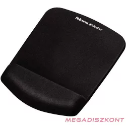   Egéralátét habtöltésű csuklótámasszal FELLOWES PlushTouch fekete