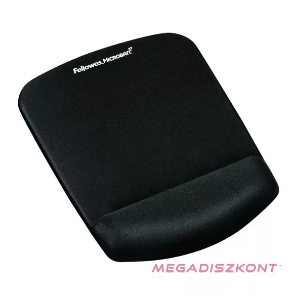 Egéralátét habtöltésű csuklótámasszal FELLOWES PlushTouch fekete