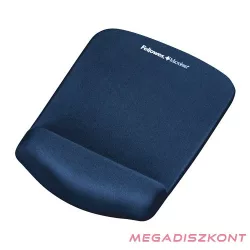   Egéralátét habtöltésű csuklótámasszal FELLOWES PlushTouch kék