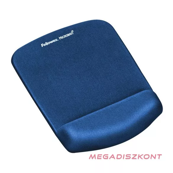 Egéralátét habtöltésű csuklótámasszal FELLOWES PlushTouch kék