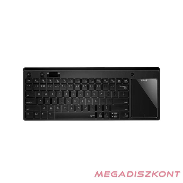 Billentyűzet vezeték nélküli RAPOO K2800 touchpad fekete