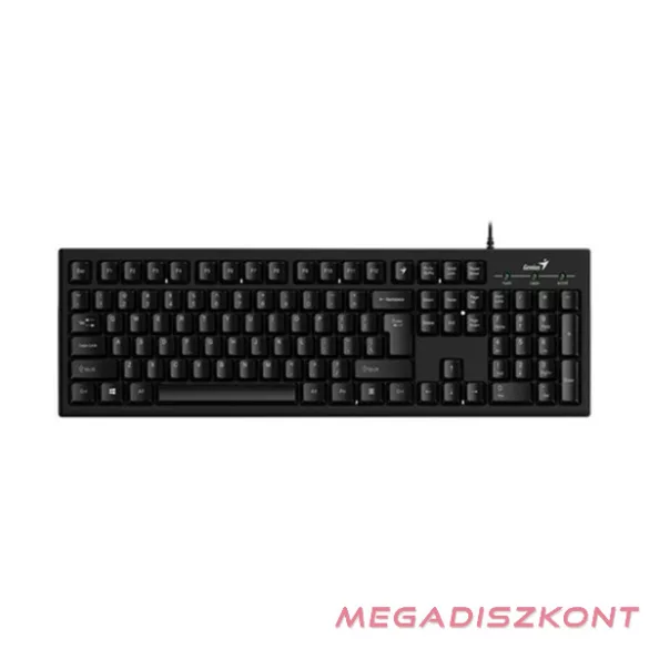 Billentyűzet vezetékes GENIUS SMART KB-100 fekete