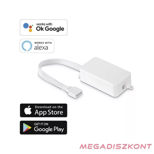 Vezérlő LED szalaghoz HAMA 12V/5A okos WIFI