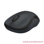 Egér vezeték nélküli LOGITECH M220 Silent 2,4 Ghz 1000 DPI fekete