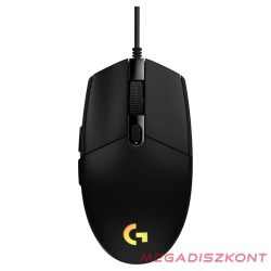   Egér vezetékes LOGITECH G102 LightSync USB 6 gombos 8000 DPI fekete