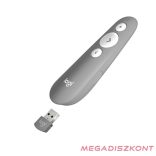 Presenter LOGITECH R500 Bluetooth lézermutatós szürke
