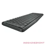 Billentyűzet vezeték nélküli LOGITECH MK235 HUN 2,4 Ghz szürke
