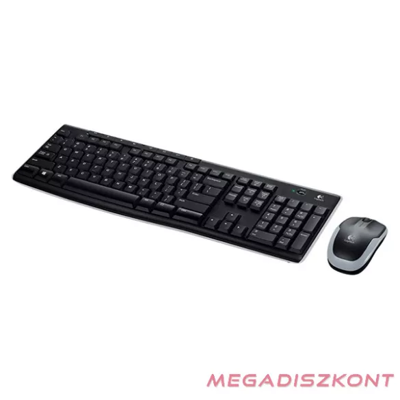 Billentyűzet vezeték nélküli LOGITECH MK270 2,4 Ghz fekete
