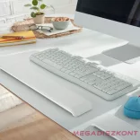 Csuklótámasz billentyűzethez LEITZ Ergo Cosy állítható magasságú világosszürke