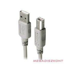 Nyomtató kábel HAMA Eco USB-A/USB-B 3m szürke