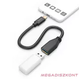 Kábel HAMA USB Type-C/USB 3.0 0,15m