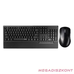   Billentyűzet + egér vezeték nélküli RAPOO X1960 2,4 Ghz fekete