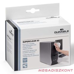 Tisztítókendő DURABLE műanyaghoz 50 darabos