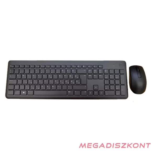 Billentyűzet + egér vezeték nélküli DELL KM3322W bluetooth 2,4 GHz fekete