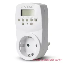 Időkapcsoló ENTAC digitális programozható IP20