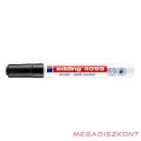 Folyékony kréta EDDING 4095 vágott 2-3 mm fekete