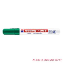 Folyékony kréta EDDING 4095 vágott 2-3 mm zöld