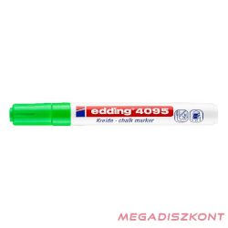 Folyékony kréta EDDING 4095 vágott 2-3 mm világoszöld