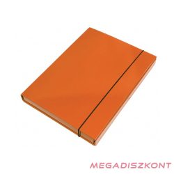 Füzetbox OPTIMA A/4 3 cm-es gerinccel narancs