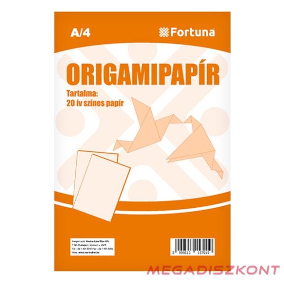 Origami papír FORTUNA A/4 20 lapos