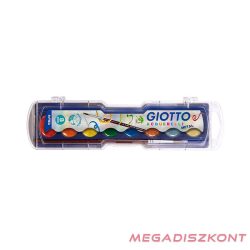 Vízfesték GIOTTO 28mm metál színek 8-as
