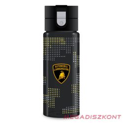   Kulacs ARS UNA műanyag BPA-mentes 475 ml Lamborghini fekete-narancs
