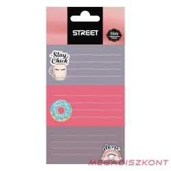 Füzetcímke STREET Sweet 9 címke/csomag