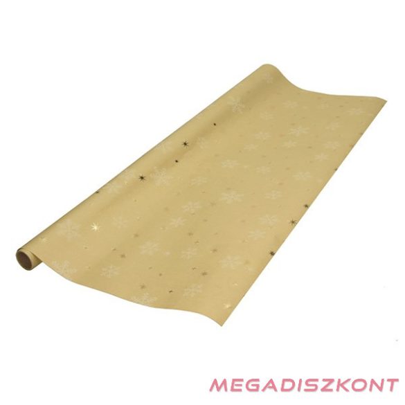 Díszcsomagoló CREATIVE tekercses 70x200 cm Eco karácsonyi arany