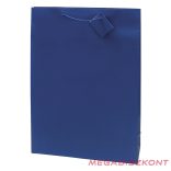 Dísztasak CREATIVE Special Simple XL 33x46x10 cm egyszínű kék zsinórfüles