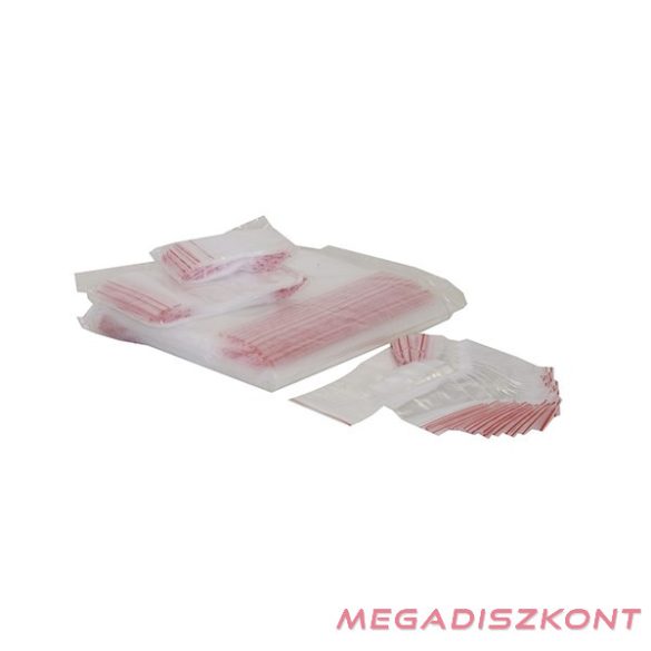 Simítózáras tasak 120x180 A/6 100 darabos