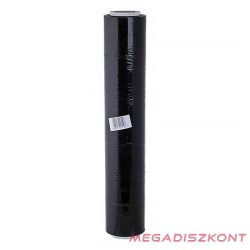 Kézi strech fólia fekete 2 kg 23 my papírcsévén