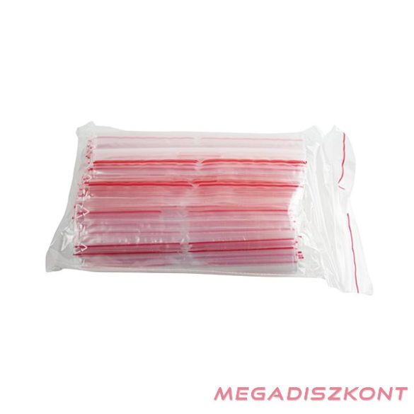 Simítózáras tasak 150x220 100 darabos