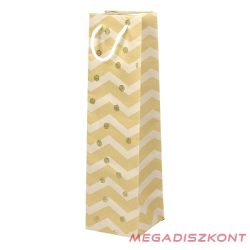   Italtasak Eco Special Plus 14x36x10 cm barna glitteres arany zsinórfüles