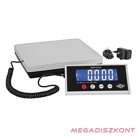Csomagmérleg WEDO Paket 50 Plus (50 kg/5 g)