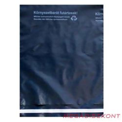   Futártasak biztonsági ragasztócsíkkal környezetbarát 45x60cm 50 mikron 100 darabos