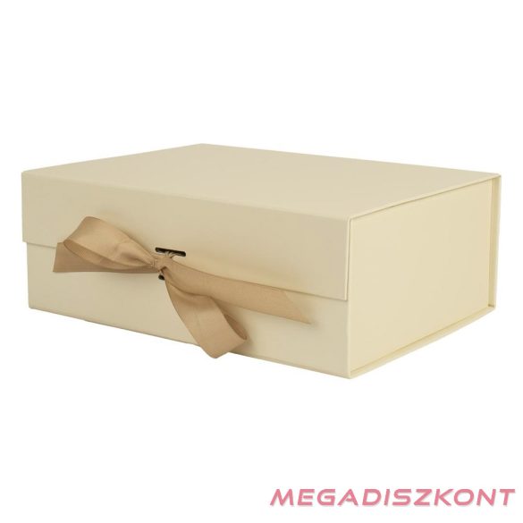 Díszdoboz PROMO összehajtható 29x22x10,5 cm bész