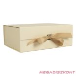 Díszdoboz PROMO összehajtható 33x25x12,5 cm bész