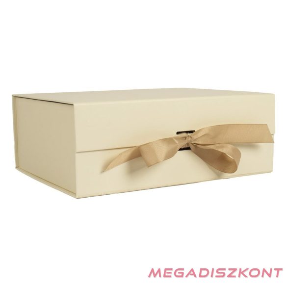Díszdoboz PROMO összehajtható 33x25x12,5 cm bész