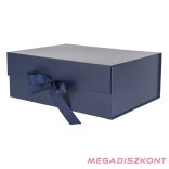 Díszdoboz PROMO összehajtható 33x25x12,5 cm sötétkék