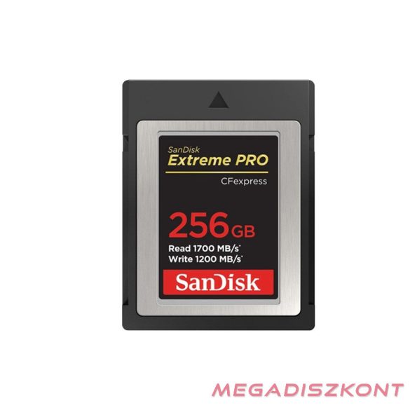 Memóriakártya SANDISK Extreme Pro CFExpress 256 GB
