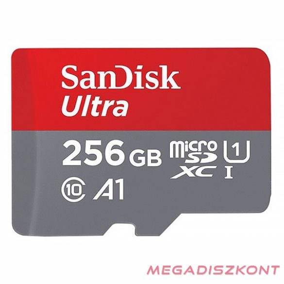 Memóriakártya SANDISK microSDXC Ultra android 256 GB