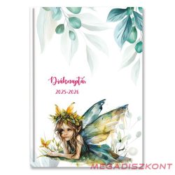   Diák zsebkönyv TOPTIMER papírborító B/6 heti 120x170mm Tündér 2025-2026
